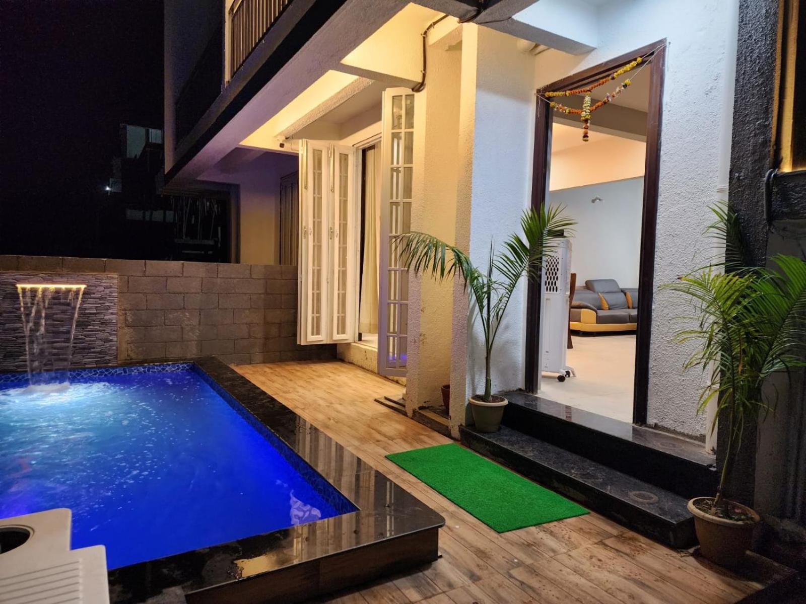Villa Genz Ll Swimming Pool Ll Ac Ll Bbq Ll 2bhk *